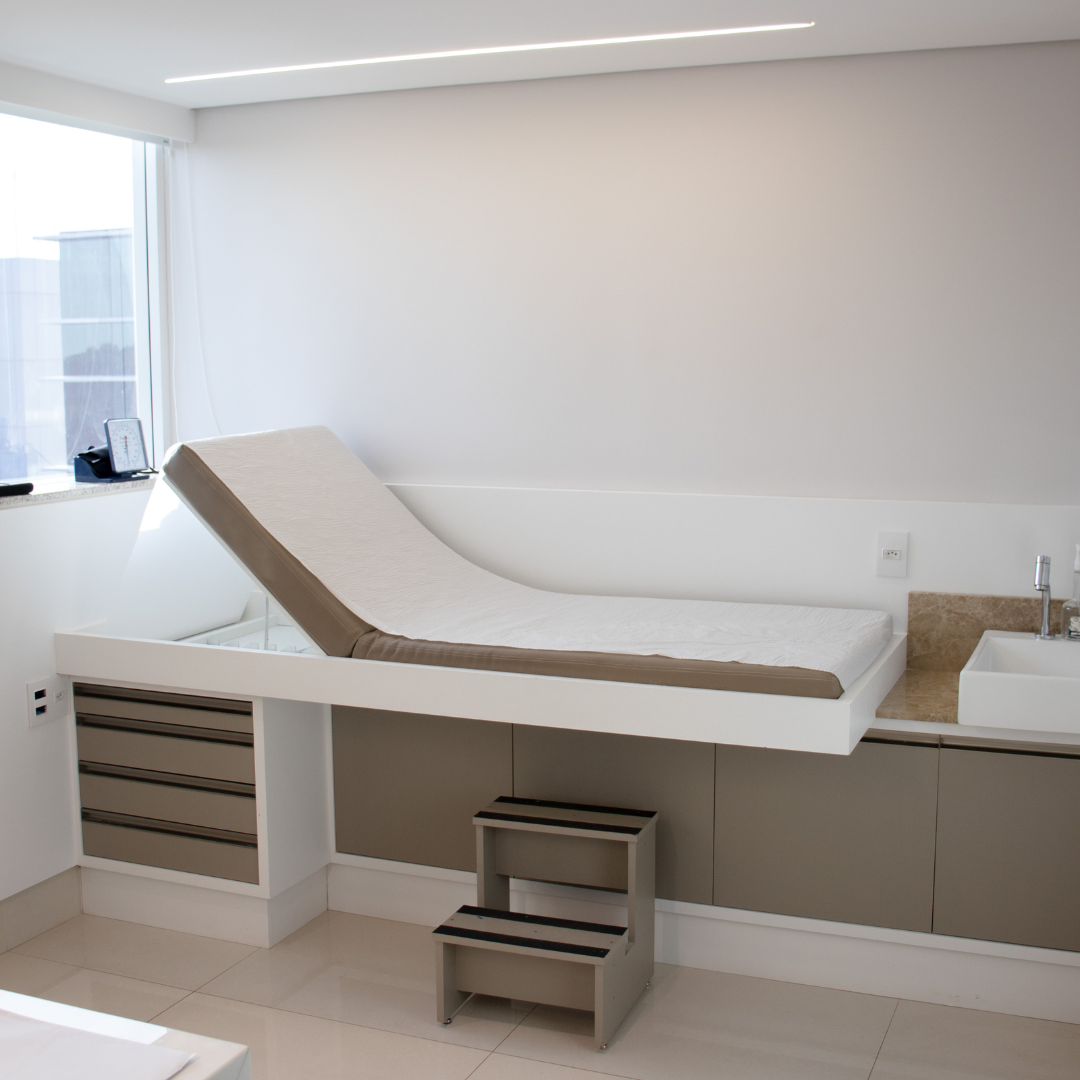 Consultório médico confortável e acolhedor