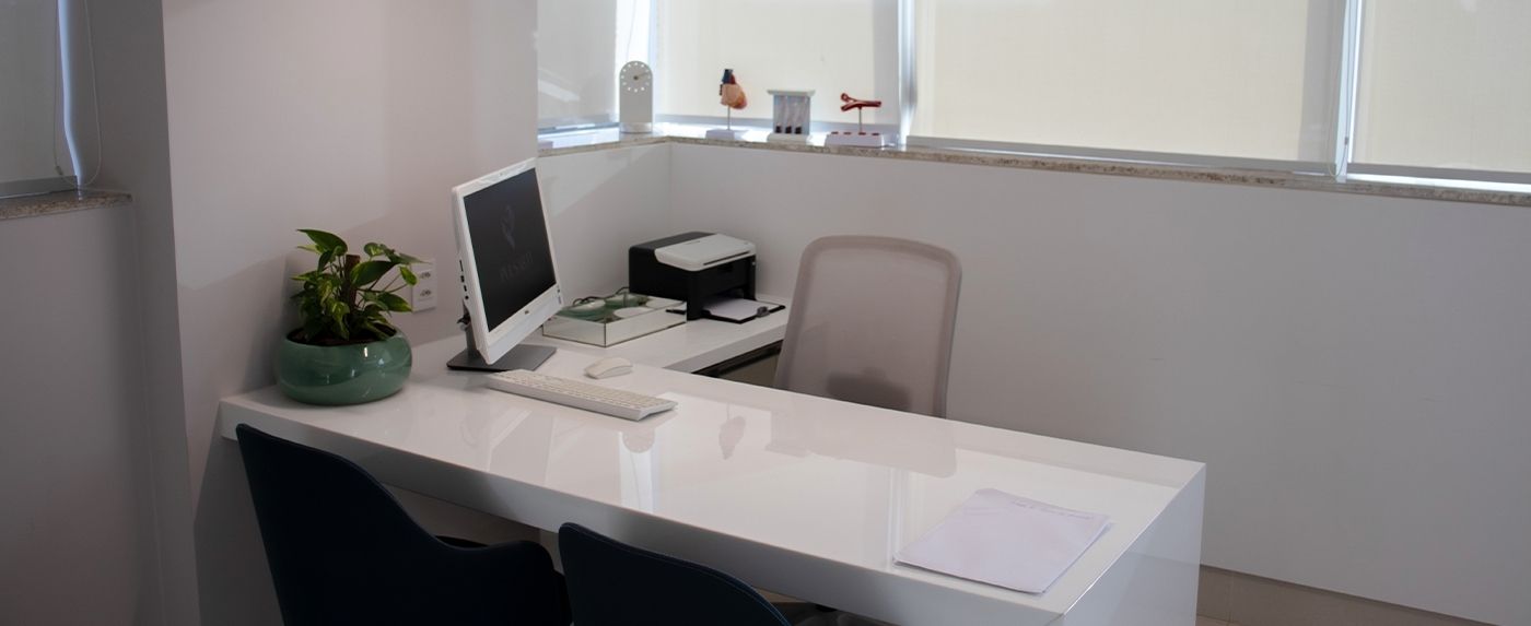 Consultório da Pulsarti, clínica médica com atendimento humanizado em Brasília
